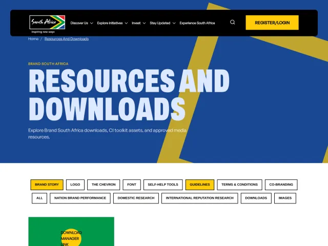 Brand South Africa brand portal: Resources and Downloads
