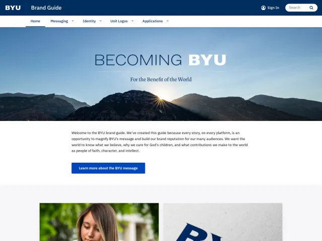 Brigham Young University guidelines: Home