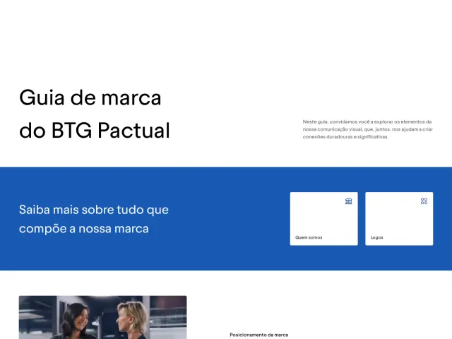 BTG Pactual guidelines: Guia de Marca