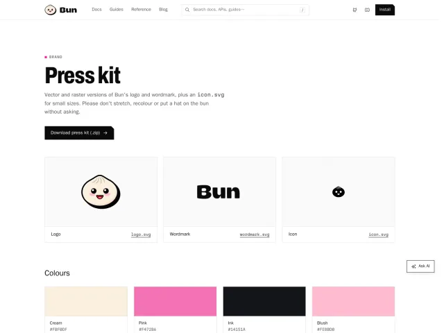 Bun press & asset kit: Press kit