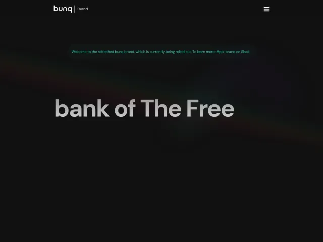 bunq guidelines: bunq