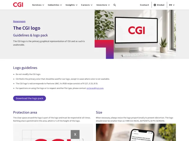 CGI press & asset kit: The CGI logo