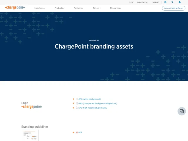 ChargePoint press & asset kit: ChargePoint Branding Assets