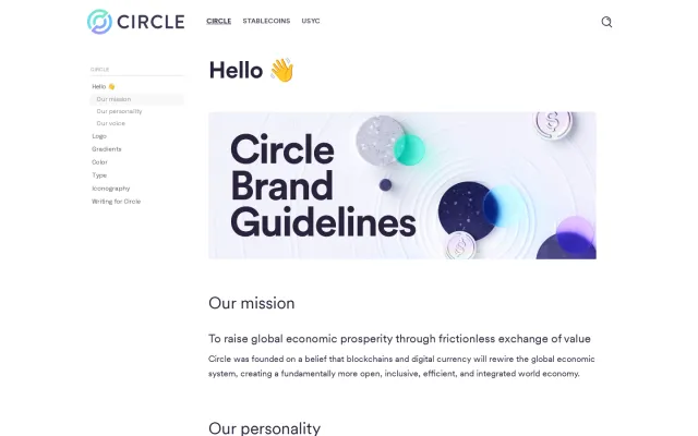 Circle guidelines: Hello 👋