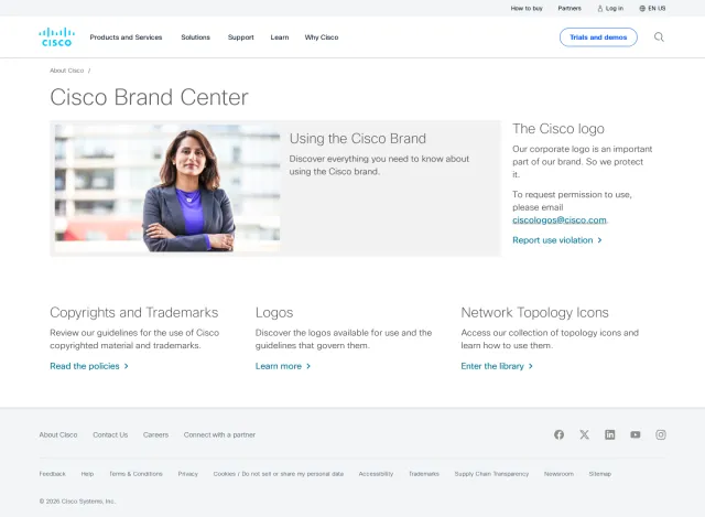 Cisco brand portal: Cisco Brand Center