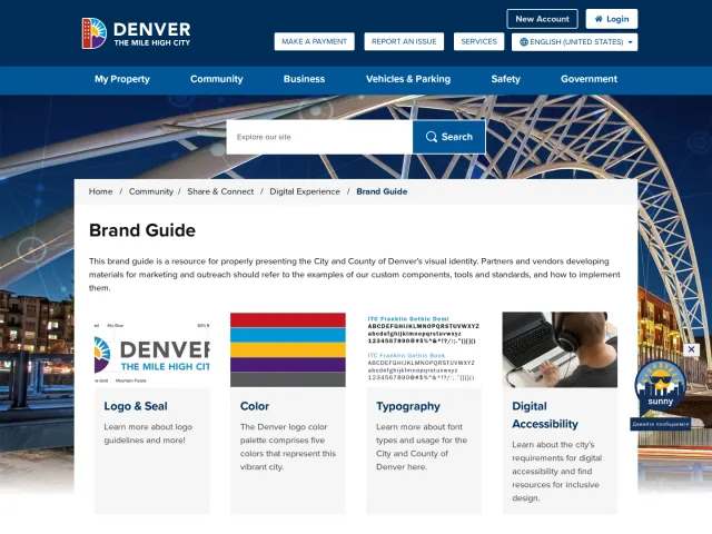 City and County of Denver guidelines: Brand Guide