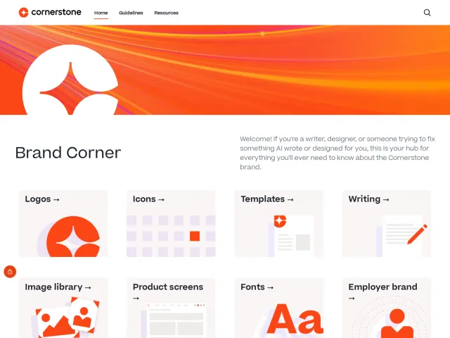 Cornerstone OnDemand guidelines: Home