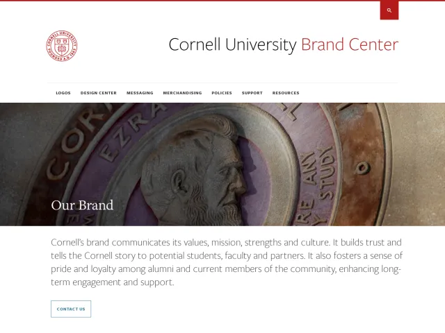 Cornell University guidelines: Our Brand · Cornell University Brand Center