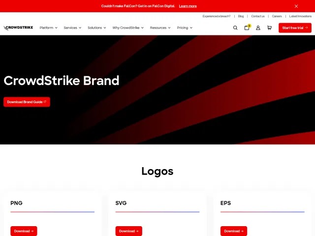 CrowdStrike press & asset kit: CrowdStrike Brand Guide