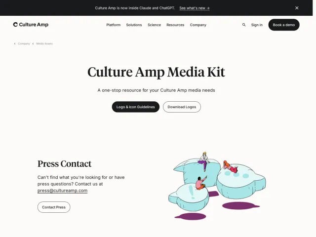 Culture Amp press & asset kit: Media Assets