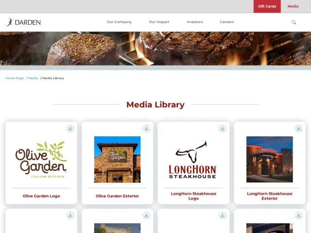 Darden Restaurants press & asset kit: Photos, Logos & Videos