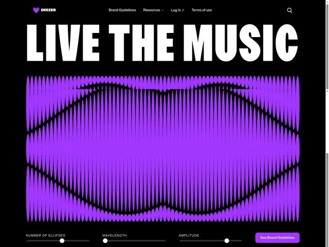 Deezer brand portal: Our Brand