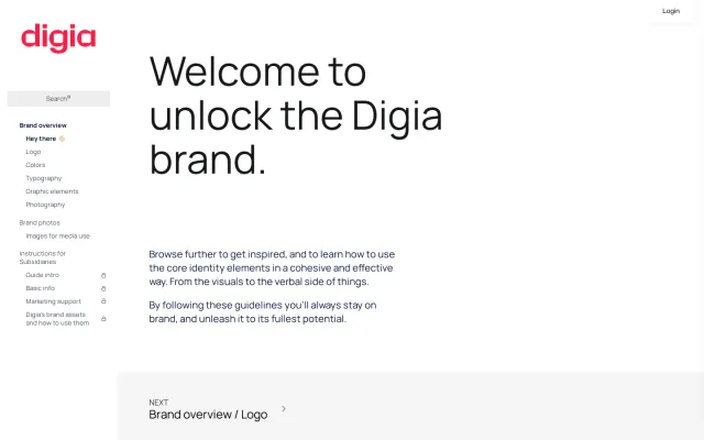 Digia guidelines: Digia Brand Guidebook