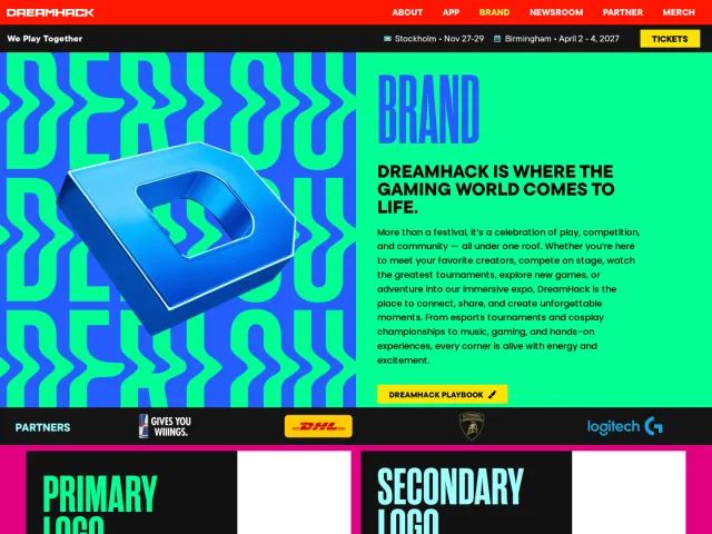 DreamHack guidelines: Brand