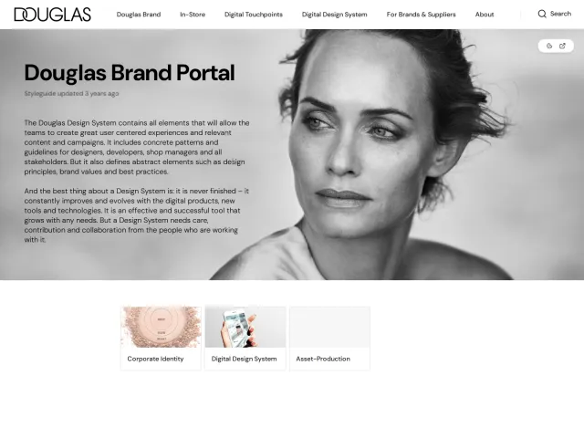 Douglas guidelines: Douglas Brand Portal · zeroheight