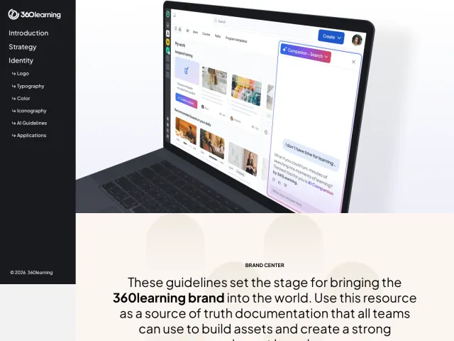 360Learning guidelines: 360Learning Brand