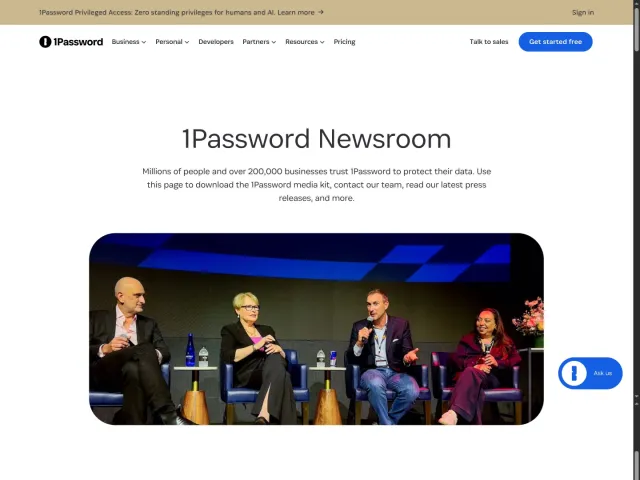 1Password press & asset kit: Press Kit and Media Assets