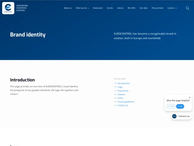 EUROCONTROL guidelines: Brand identity