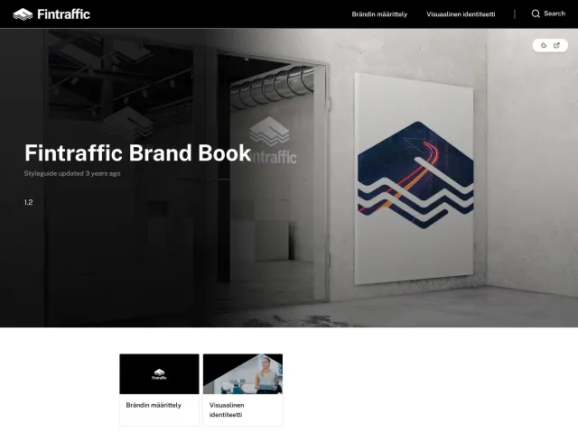 Fintraffic guidelines: Fintraffic Brand Book