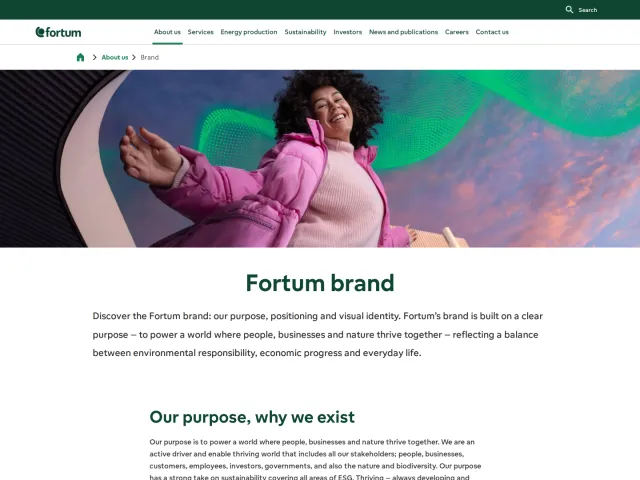 Fortum guidelines: Fortum brand