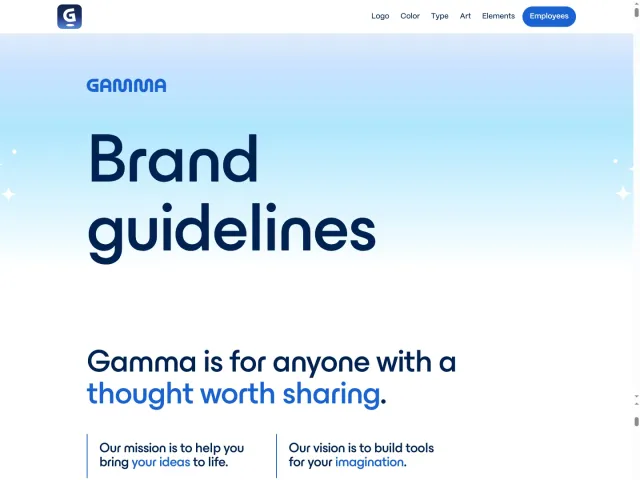 Gamma guidelines: Gamma Public Brand Book