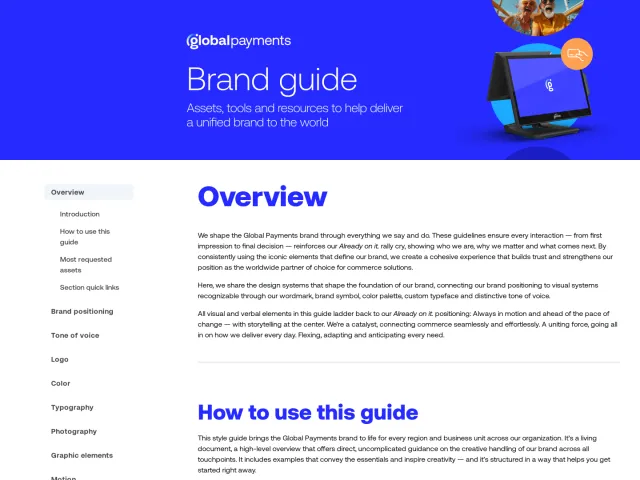 Global Payments guidelines: Global Payments brandguide
