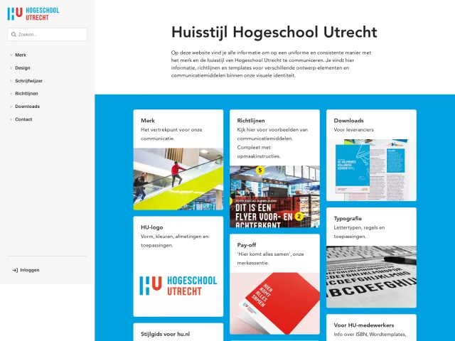 Hogeschool Utrecht guidelines: Huisstijl Hogeschool Utrecht