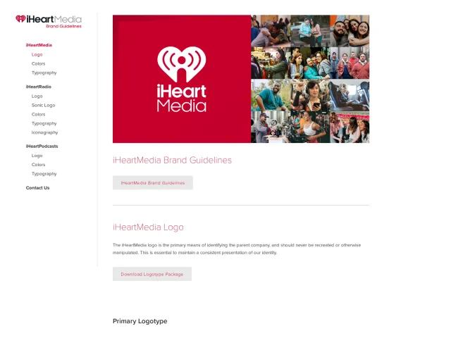 iHeartRadio guidelines: Brand Guidelines