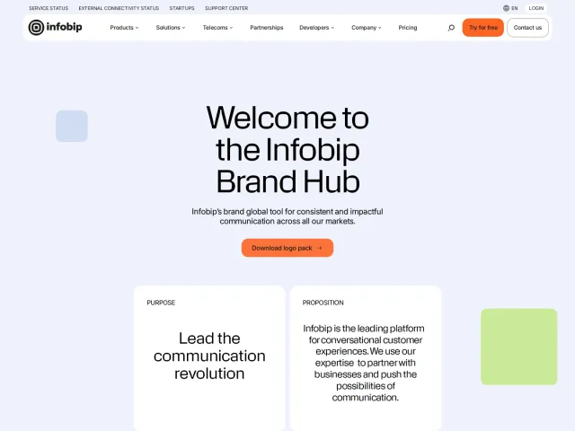 Infobip guidelines: Brandbook