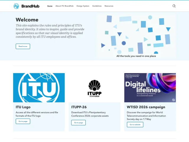 International Telecommunication Union guidelines: Home
