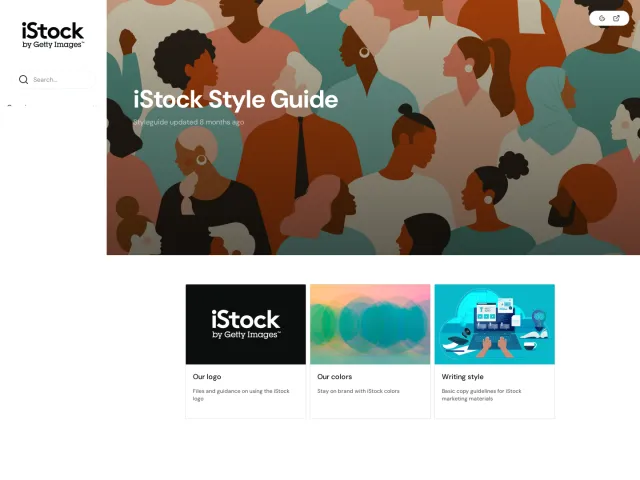 iStock guidelines: iStock Style Guide