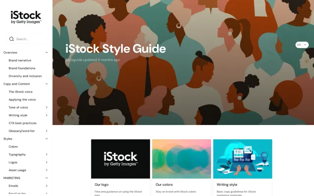 iStock guidelines: iStock Style Guide