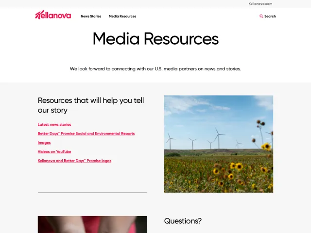 Kellanova press & asset kit: Kellanova News