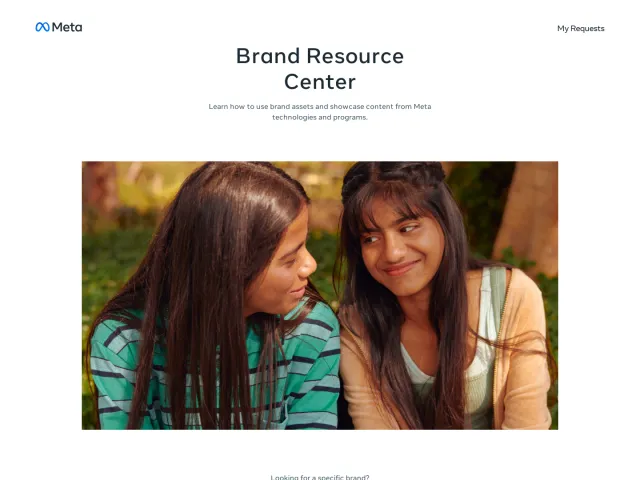 Meta brand portal: Meta Brand Resource Center