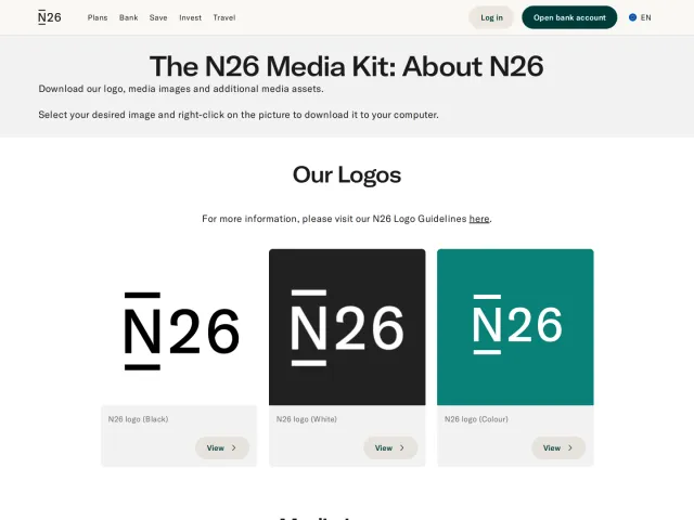 N26 press & asset kit: The N26 Media Kit: About N26