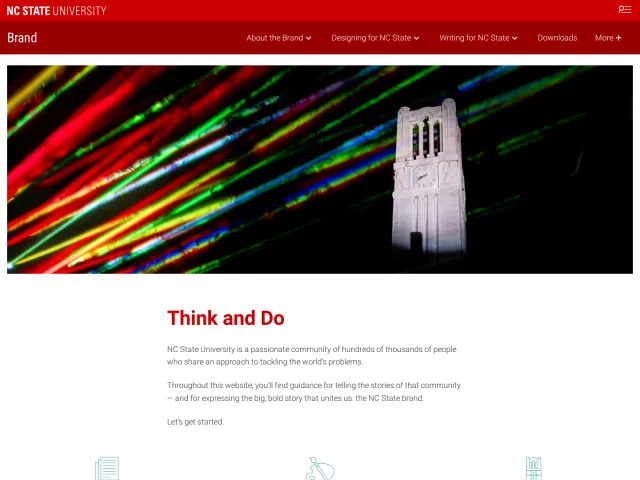 NC State University guidelines: NC State University Brand