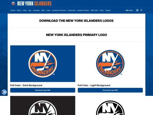 New York Islanders press & asset kit: Islanders Info