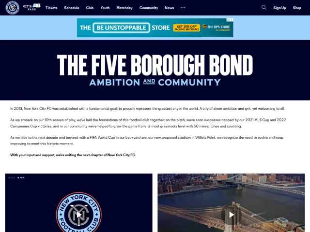 New York City FC guidelines: Brand