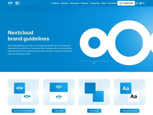 Nextcloud guidelines: Nextcloud brand guidelines