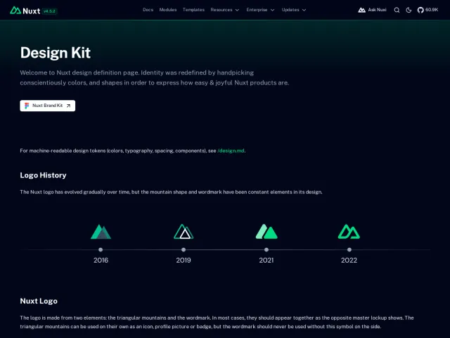 Nuxt guidelines: Nuxt Design Kit