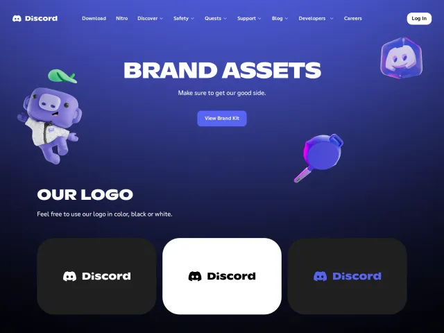 Discord press & asset kit: Discord's Brand Guidelines
