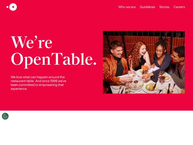 OpenTable guidelines: OpenTable Design