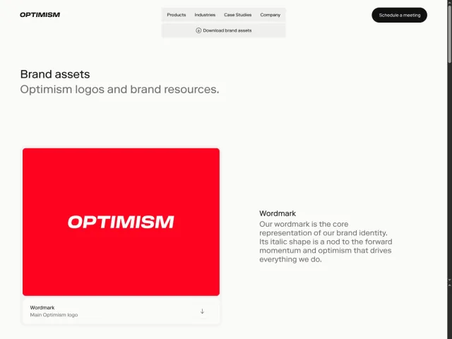 Optimism guidelines: Optimism