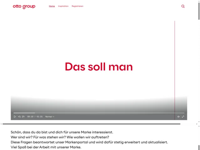 Otto Group brand portal: Home
