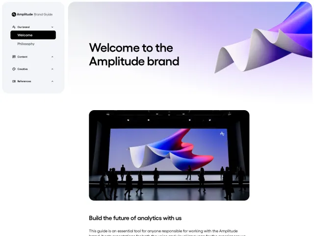 Amplitude guidelines: Amplitude Brand Guide