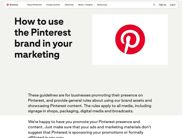 Pinterest guidelines: Pinterest Brand Guidelines: How To Use Our Brand