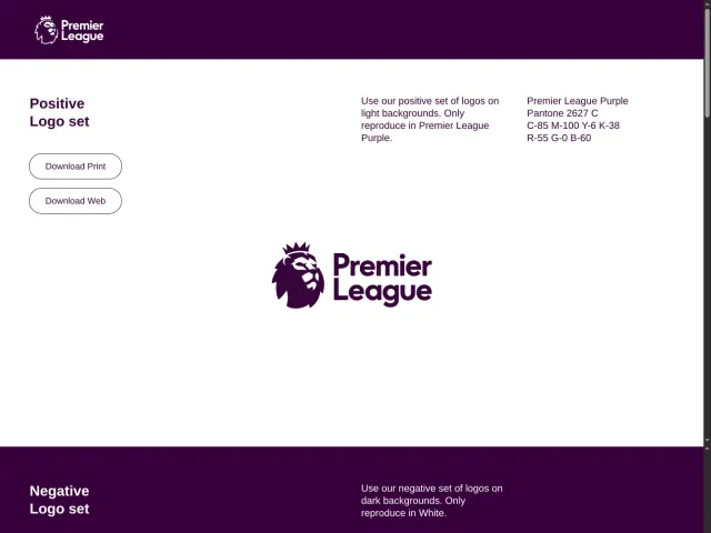 Premier League press & asset kit: Premier League Logo
