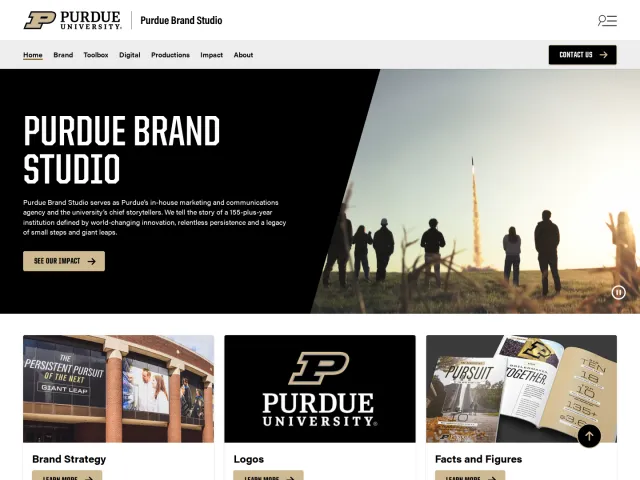 Purdue University guidelines: Purdue Brand Studio