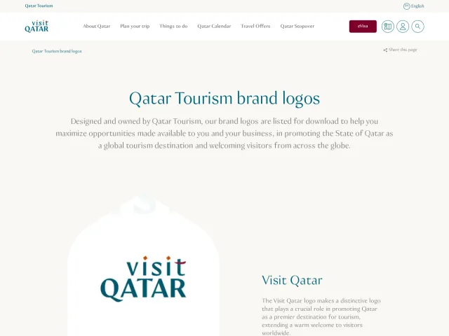 Qatar Tourism press & asset kit: Qatar Tourism brand logos