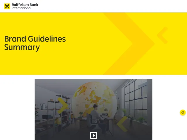 Raiffeisen Bank International guidelines: Home